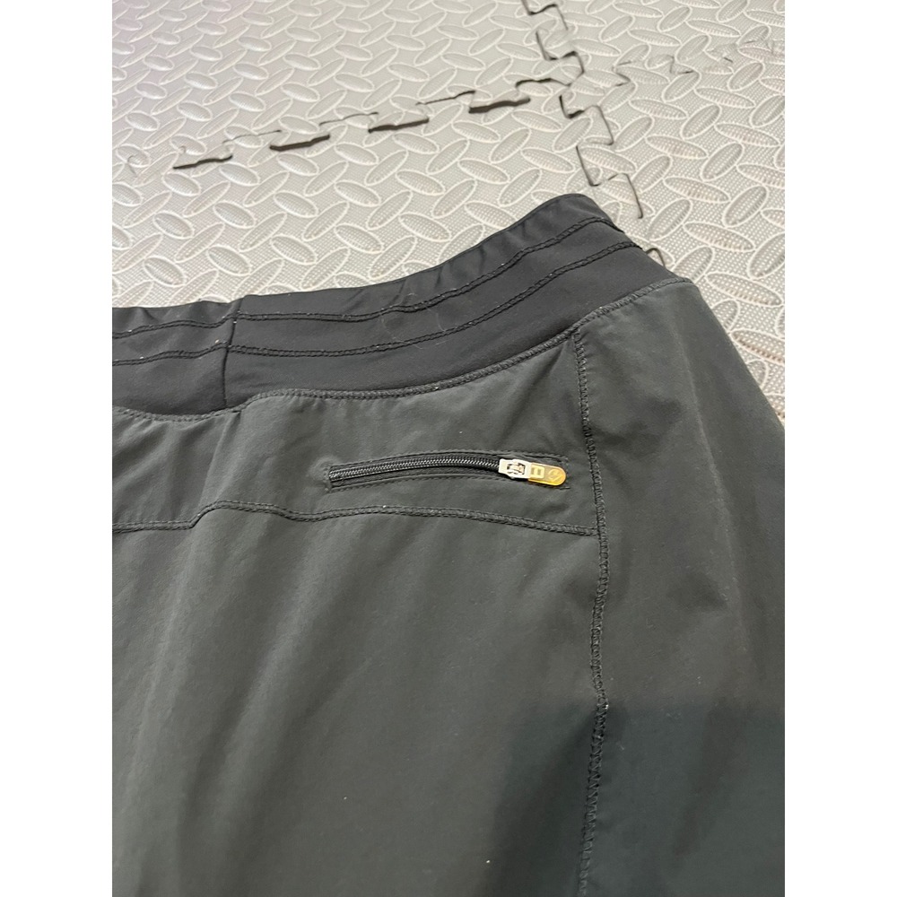 Oiselle Running Skort Womens 10 Black Athletic Skirt with Built-in Shorts - Picture 6 of 9